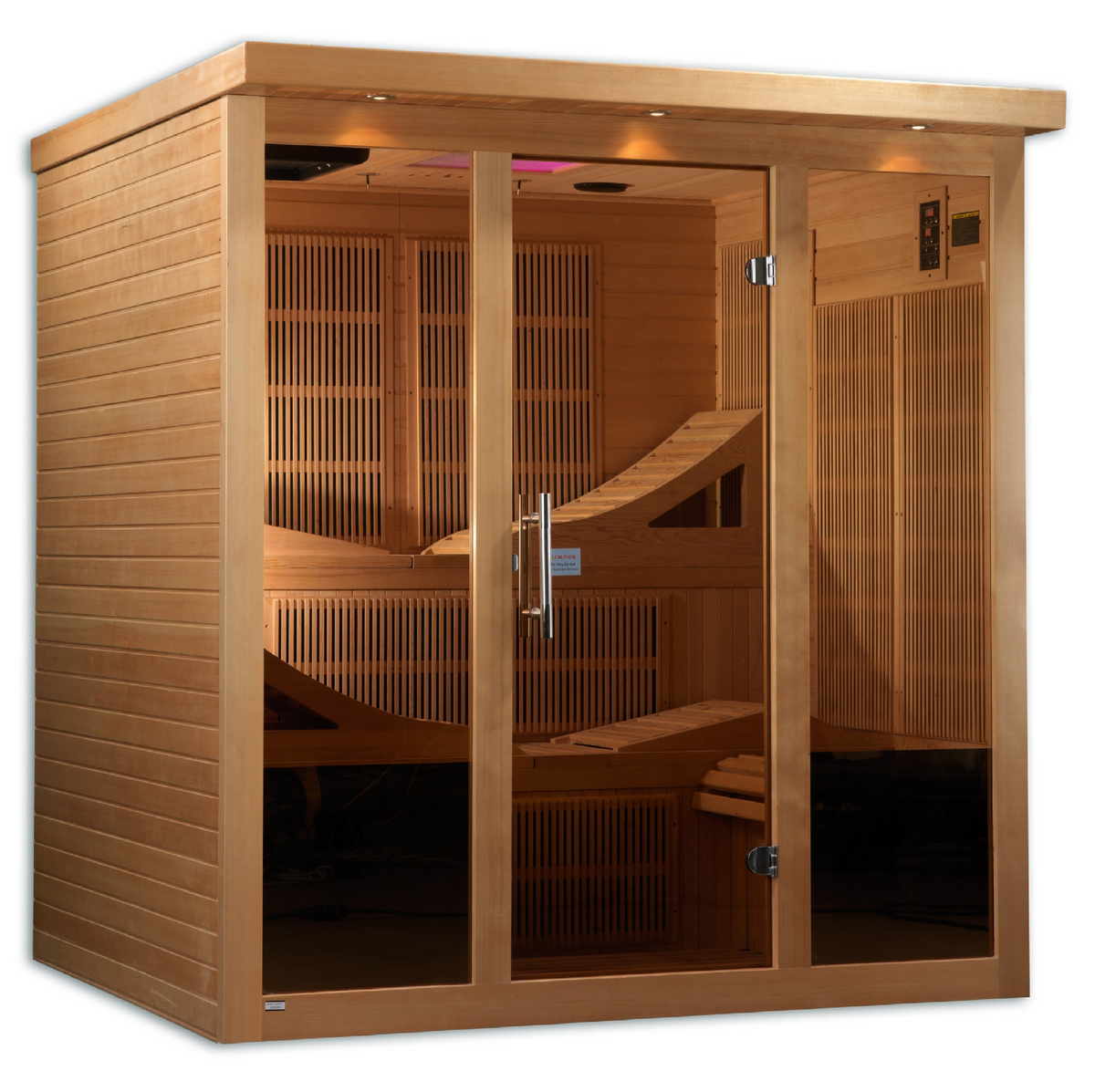 Recosauna Monaco near-zero EMF far-infrared 2-person sauna