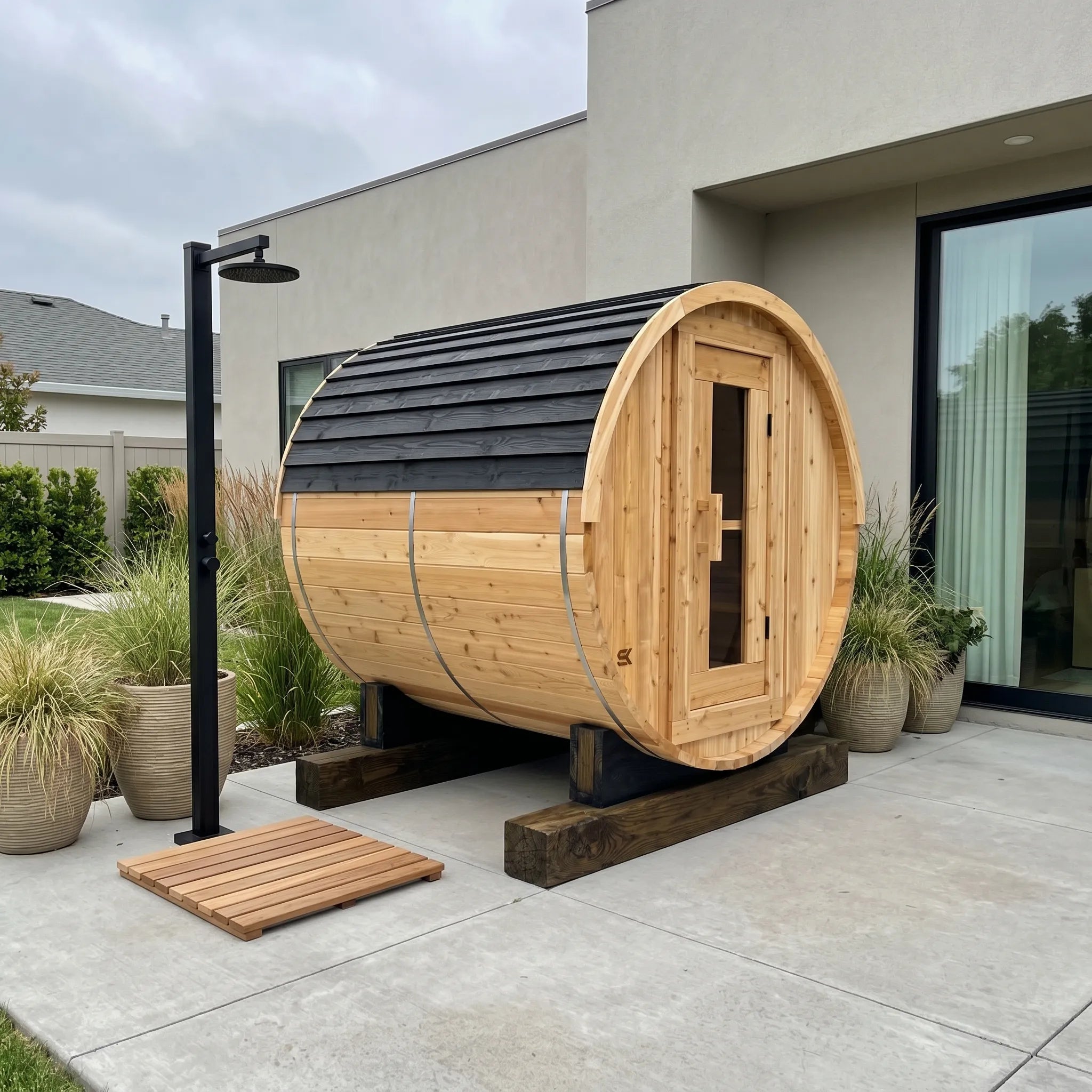 Infrared versus traditional Finnish sauna comparison
